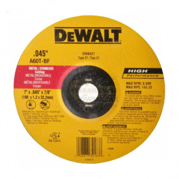 Disco Corte Concavo 7"X0.45X7/8" DW8427 Dewalt