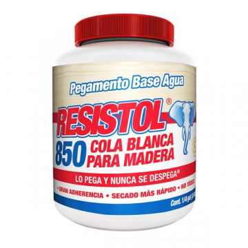 Pegamento Blanco P/Madera 1/4 Gl. Resistol 850