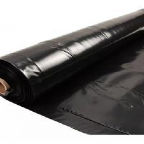 Plastico Pigmentado Liso Negro 38 Pulg. Yarda