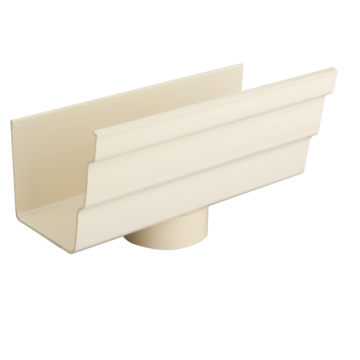 Bajante 3" P/Canoa Pvc Tradicional Beige Durman