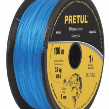 Hilo Pesca Azul 1.0 mm 100 Mts. Hipe-100 27067 Pretul