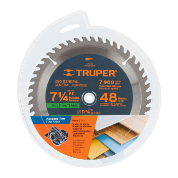 Disco Sierra C/Multimaterial 7 1/4"X48 St-748 18317/Truper