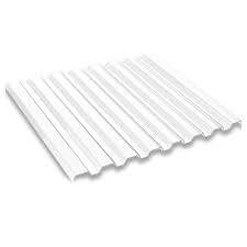 Lamina Policarbonato Blanca 8 Crestas 8'X 1.06 Mts. X 0.80 mm