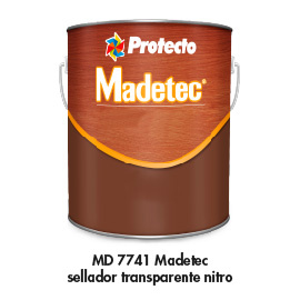 Sellador Nitro Transparente P/Madera Galón MD7741 Madetec