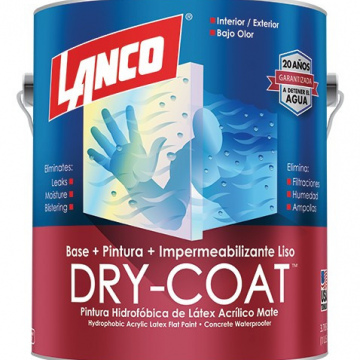 Impermiabilizante Liso Dry-Coat Blanco Galon DC480-4 Lanco