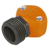 Terminal P/Manguera  5/8"-3/4" Plastico Macho 12716 Truper