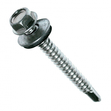 Tornillo P/Techo Punta Fina 1/4 x 2" Bls. 10 Unds.