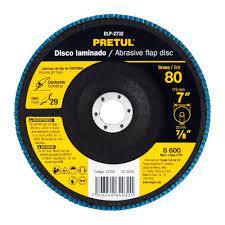 Disco P/Acabados 7/8x7 Grano 80 22355 Pretul