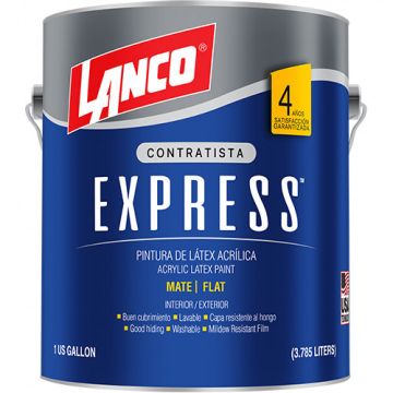 Pint.  Express Mate Tint Galón EC382-4 Lanco